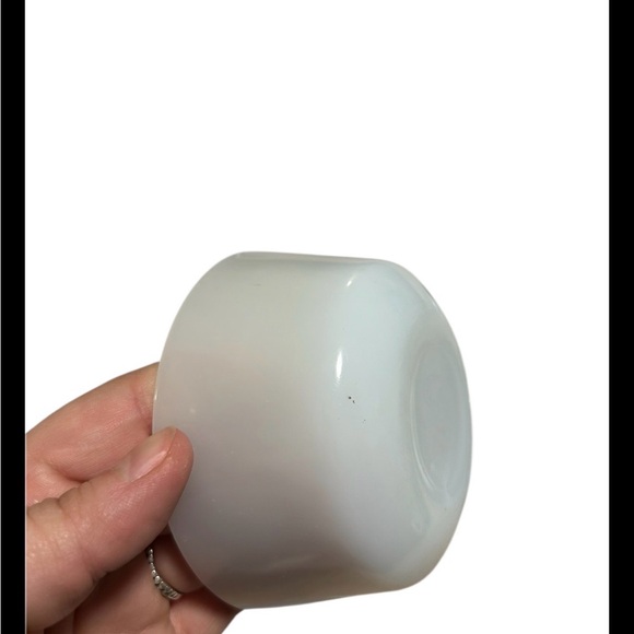 Set Of 6 Vintage Anchor Hocking Fire King Milk Glass Custard Cup Ramekins USA - Picture 5 of 7